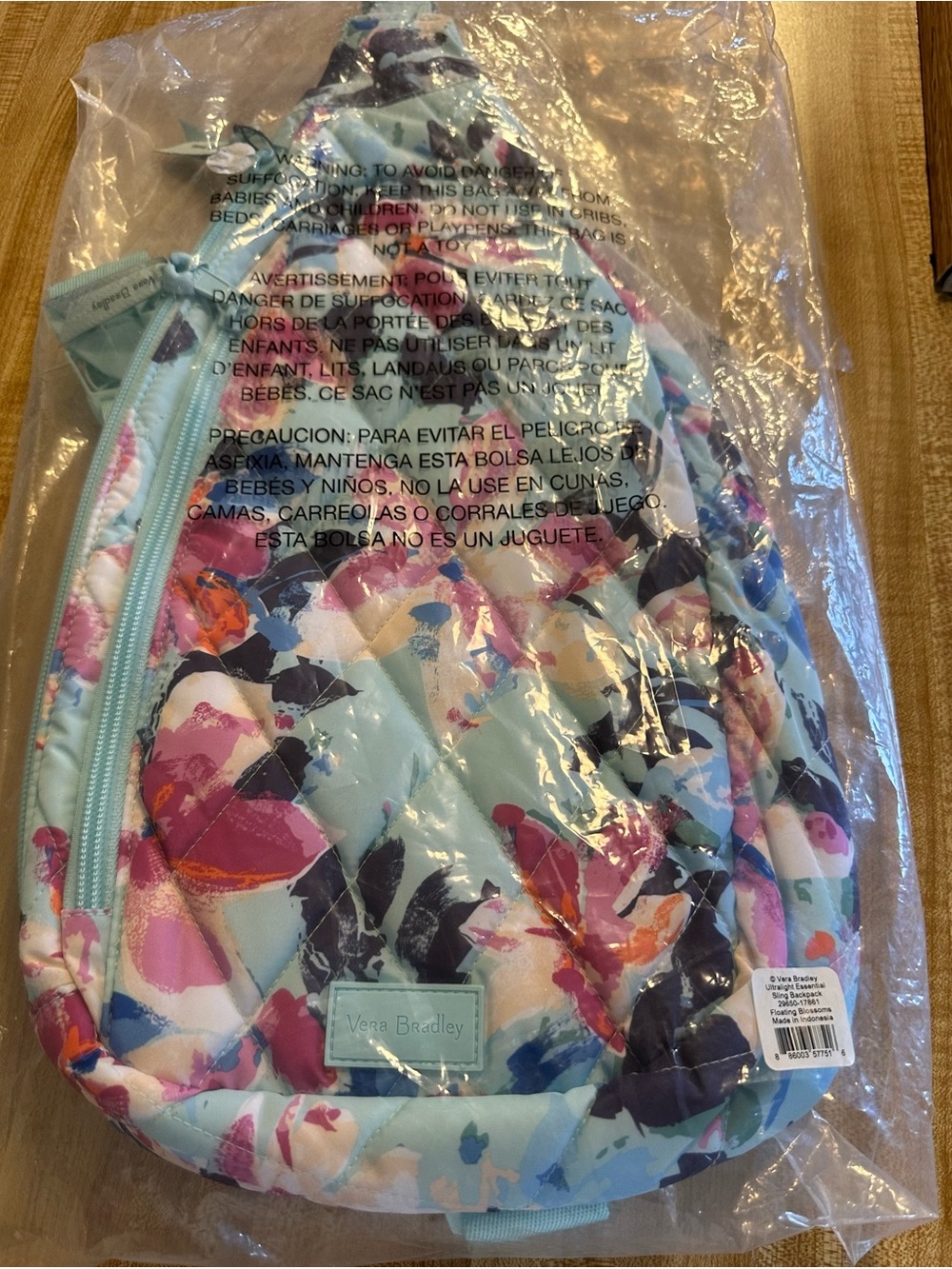 Vera Bradley Ultralight Essential Sling Backpack